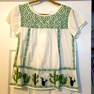 Brand New Mary Sister Top with Cactus’s